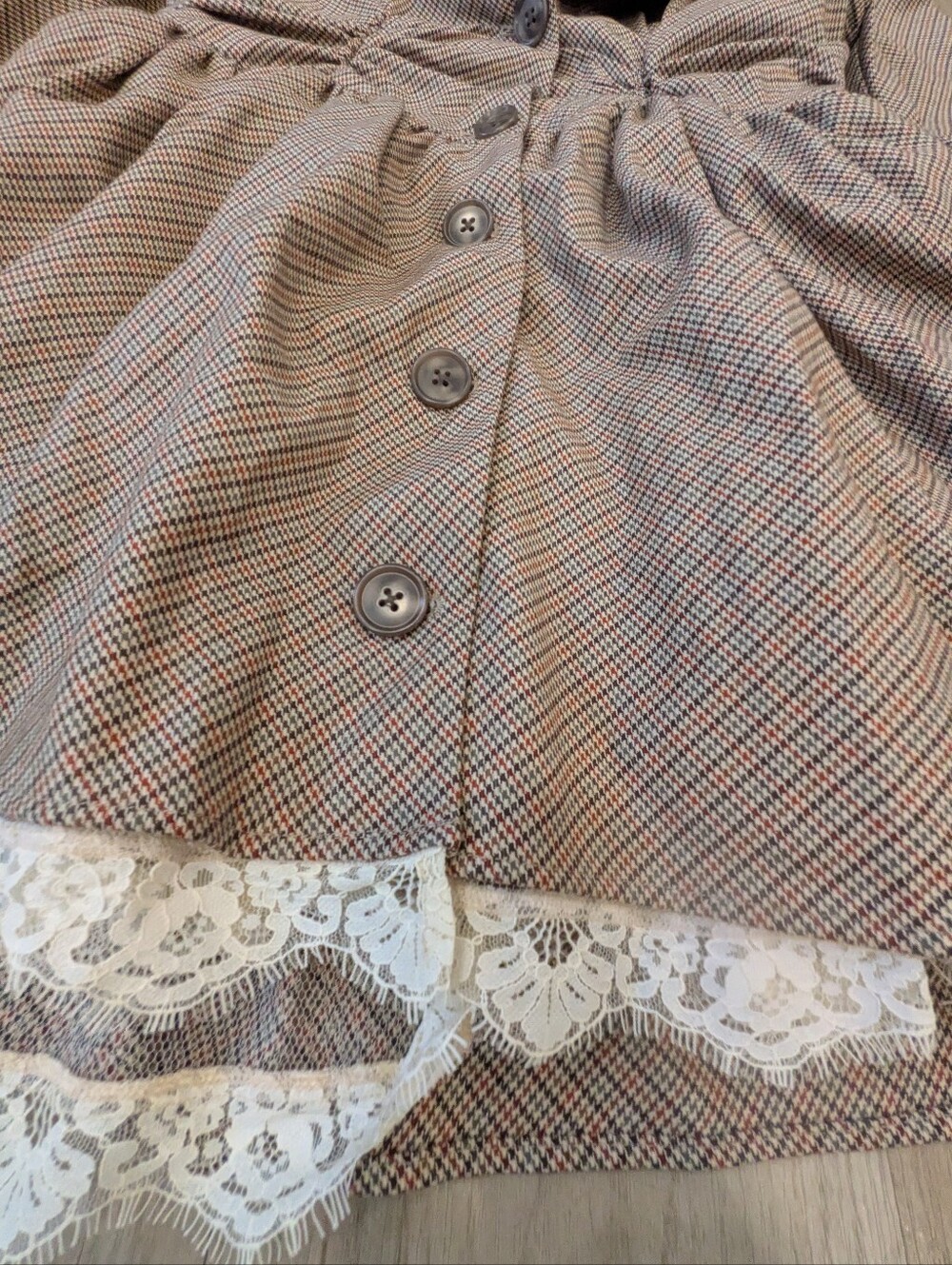 House Of CB NWT Sable Puppytooth Mini Dress Size L+ - Picture 3 of 10